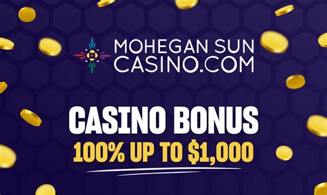 mohegan sun deposit promo code